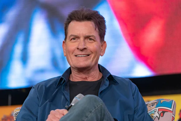 Dortmund Alemania Abril 2019 Charlie Sheen 1965 Actor Estadounidense Cine — Foto de Stock