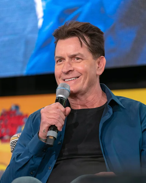 Dortmund Alemania Abril 2019 Charlie Sheen 1965 Actor Estadounidense Cine — Foto de Stock