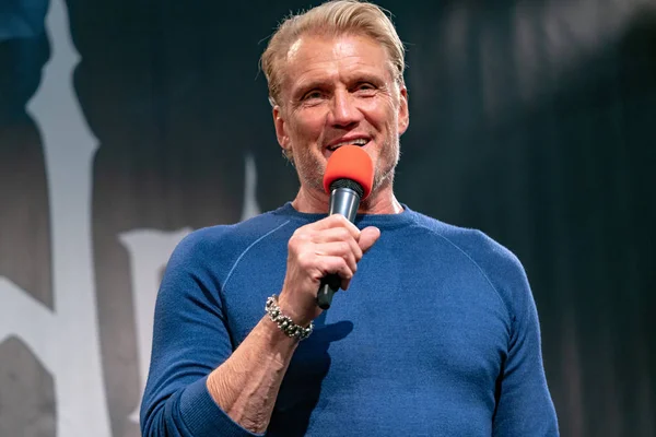 Dortmund Alemania Abril 2018 Dolph Lundgren 1957 Actor Sueco Weekend — Foto de Stock