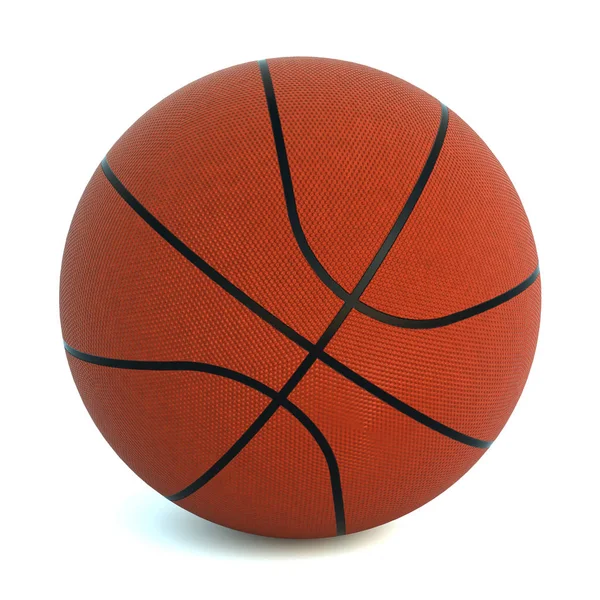 3D Render piłki do koszykówki — Zdjęcie stockowe