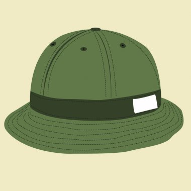 Klasik kova şapka İllüstrasyon
