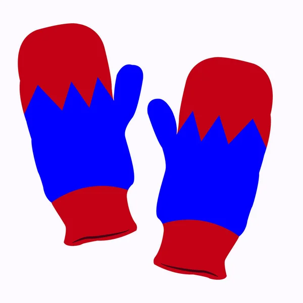 Απεικόνιση των κλασικών γάντια — Διανυσματικό Αρχείο