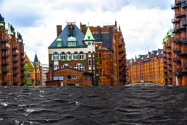 Последствия Изменения Климата Гамбурга Германия — стоковое фото