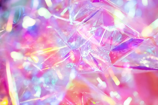 Soyut holografik trend arka planı. Sihirli bokeh kaplaması veya bir tasarım ögesi.