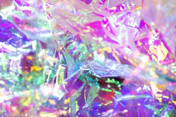 Soyut holografik trend arka planı. Sihirli bokeh kaplaması veya bir tasarım ögesi.