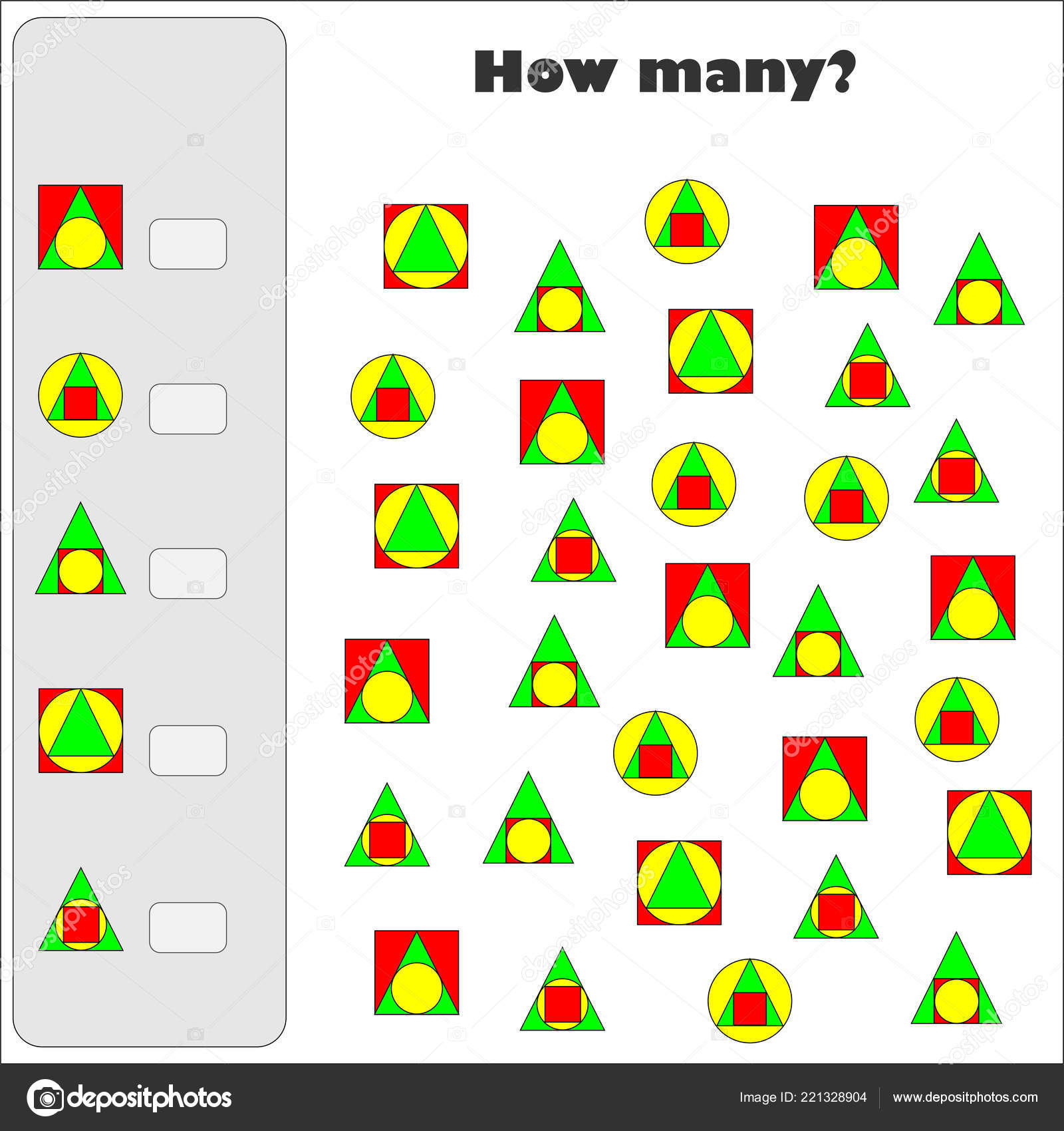 Formas Geométricas, Matemática, Jogo