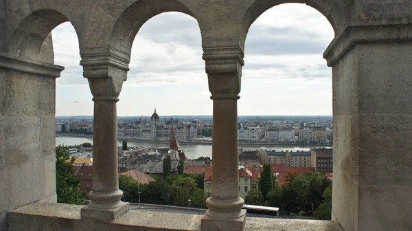 Fisherman Bastion Cityview Castle Hill Buda Beautiful Architecture — Stock Photo, Image