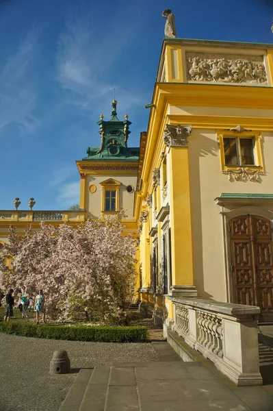Palais royal Wilanow à Varsovie, Pologne. Europe . — Photo