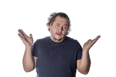 Güvensizlik elinde kadar şaşırmış adam atar