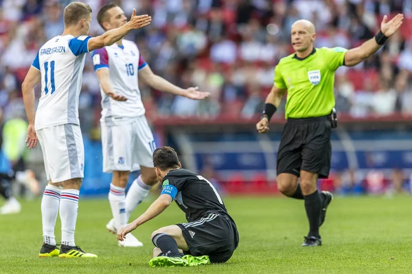 Moskva Ryssland Juni 2018 Fifa World Cup Spel Spartak Stadium — Stockfoto