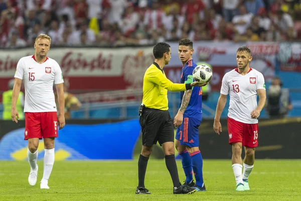 Moscou Russie Juin 2018 Match Coupe Monde Fifa Spartak Stadium — Photo