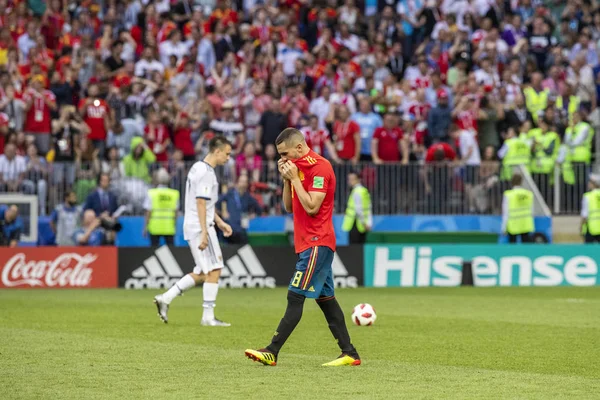 Moscow Rússia Junho 2018 Fifa World Cup Game Shot Match — Fotografia de Stock