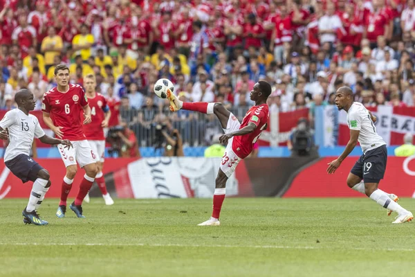 Moscow Rússia Julho 2018 Jogo Copa Mundo Fifa Spartak Stadium — Fotografia de Stock