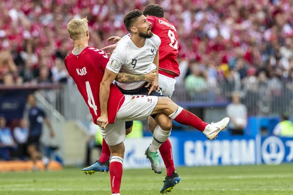 Moscou Russie Juillet 2018 Match Coupe Monde Fifa Spartak Stadium — Photo