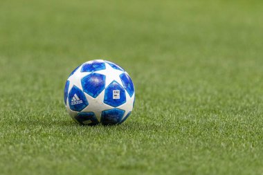 Moskova, Rusya -, 02.10.2018: Luzhniki Stadı, CSKA Moskova - Real Madrid Uefa Şampiyonlar Ligi oyunu.
