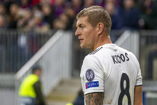 Moskova, Rusya -, 02.10.2018: Luzhniki Stadı, CSKA Moskova - Real Madrid Uefa Şampiyonlar Ligi oyunu.