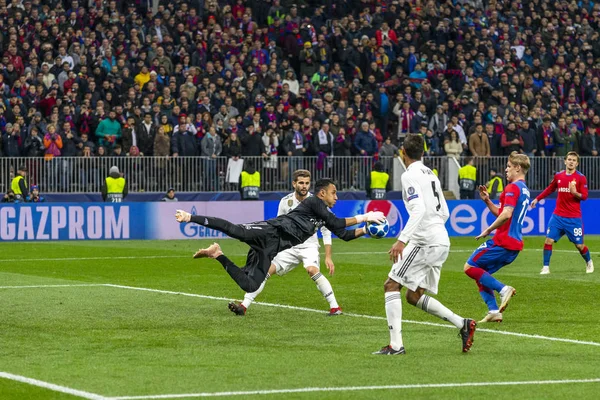 Moskova, Rusya -, 02.10.2018: Luzhniki Stadı, CSKA Moskova - Real Madrid Uefa Şampiyonlar Ligi oyunu.