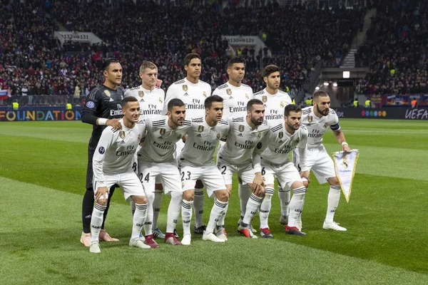 Moscú Rusia 2018 Partido Uefa Champions League Estadio Luzhniki Cska —  Fotos de Stock