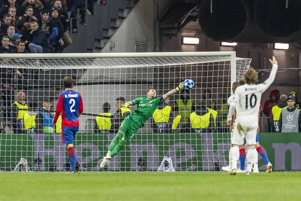 Moskwa Rosja 2018 Uefa Champions League Gra Stadionie Łużniki Cska — Zdjęcie stockowe