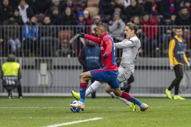 Moskova, Rusya -, 02.10.2018: Luzhniki Stadı, Cska Moskova - Roma maçında Uefa Şampiyonlar Ligi.
