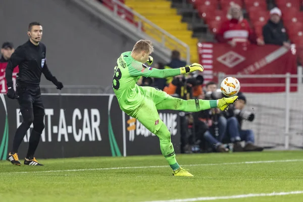 Moskova, Rusya -, 08.11.2018: Avrupa Ligi - G Grubu, Spartak Moskova Rakip Rangers