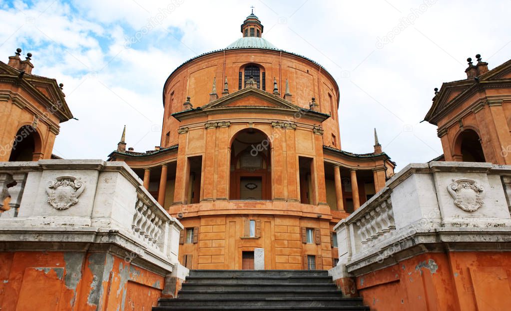 The curch of San Luca in Bologna
