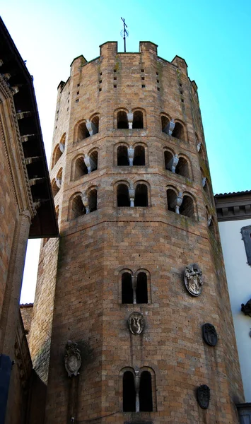 Una Antigua Torre Orvieto Italia —  Fotos de Stock