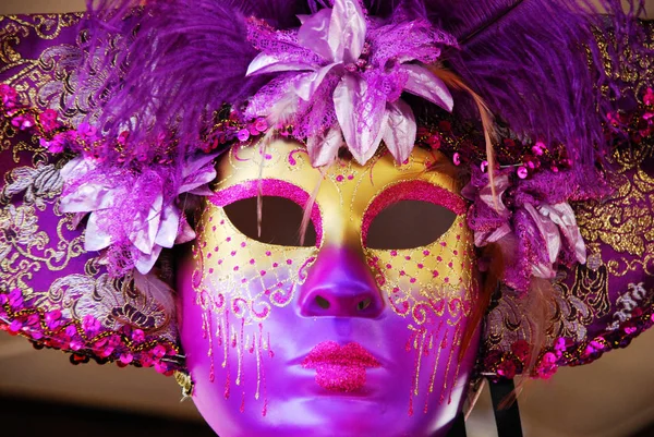Βενετσιάνικο Καρναβάλι Μάσκα Μια Αγορά — Φωτογραφία Αρχείου