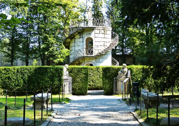 Labyrint Villa Pisani Berömda Venetianska Villa Italien — Stockfoto