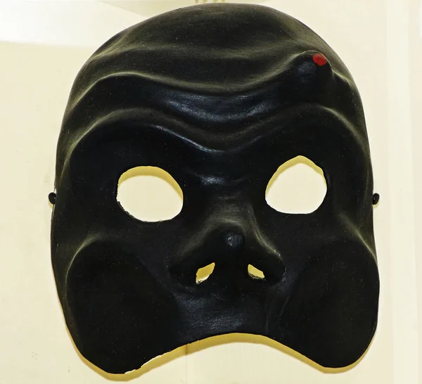 Harlequin Arlecchino Trogen Ursprungliga Sjuttonde Århundradet Venetiansk Mask — Stockfoto