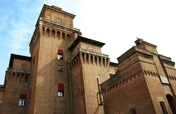 Castello Estense Ferrara Italia — Foto de Stock