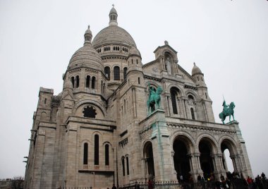 Basilica Sacred Heart, Montmartre, Paris, Fransa