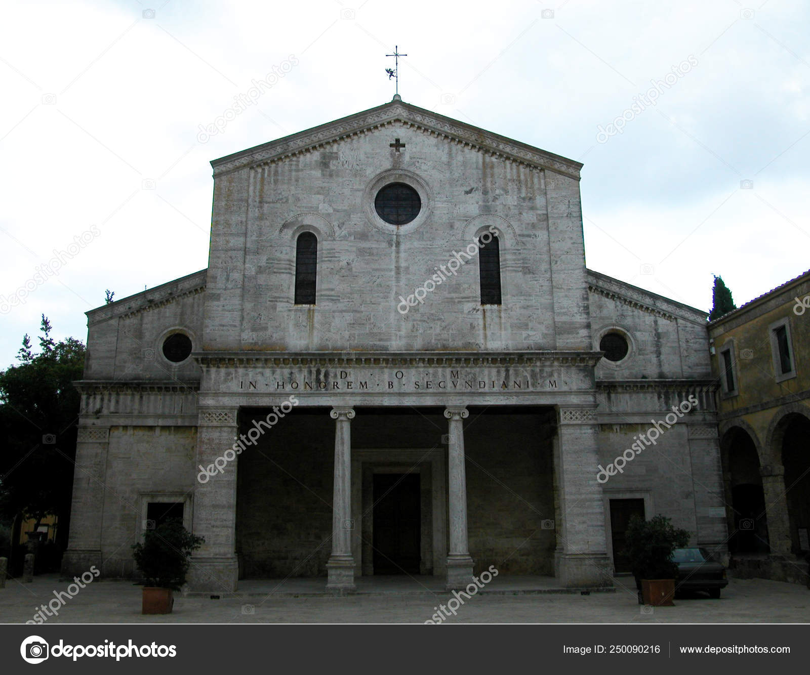 Cathedral Secondiano Chiusi Tuscany Italy Stock Photo C Claudiocaridi Libero It2 250090216