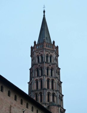 Toulouse, Fransa Sanint Sernin kilise kule çan 