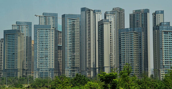 Cityscape of Chengdu, China