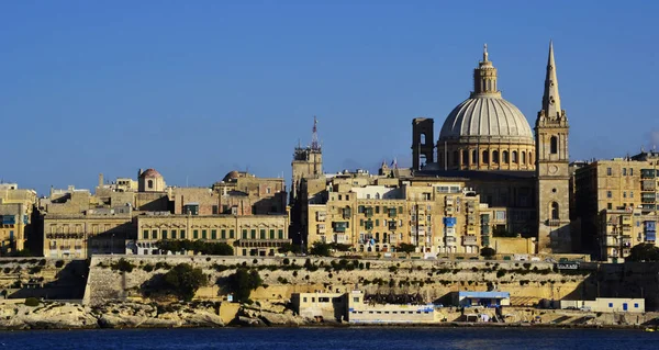 Cruising along the cost of La Valletta, Malta