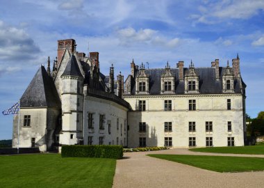 Loire Vadisi'ndeki Amboise Kalesi, Fransa