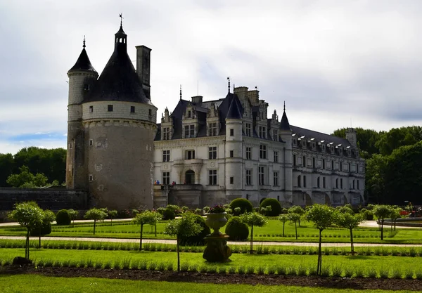 Castillo Chenonceau Valle Del Loira Francia — Foto de Stock