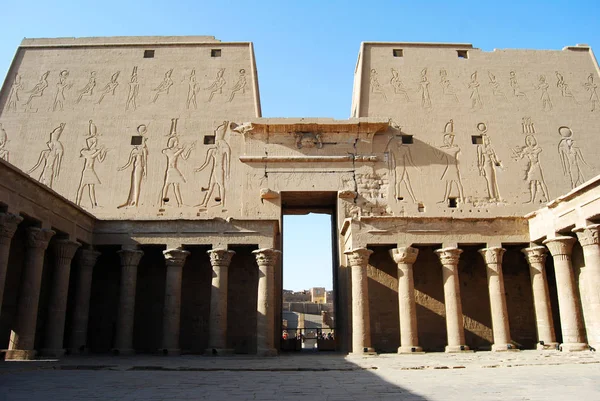 Der Große Tempel Von Edfu Nubien Ägypten — Stockfoto