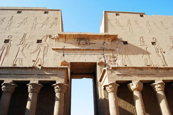 Der Große Tempel Von Edfu Nubien Ägypten — Stockfoto