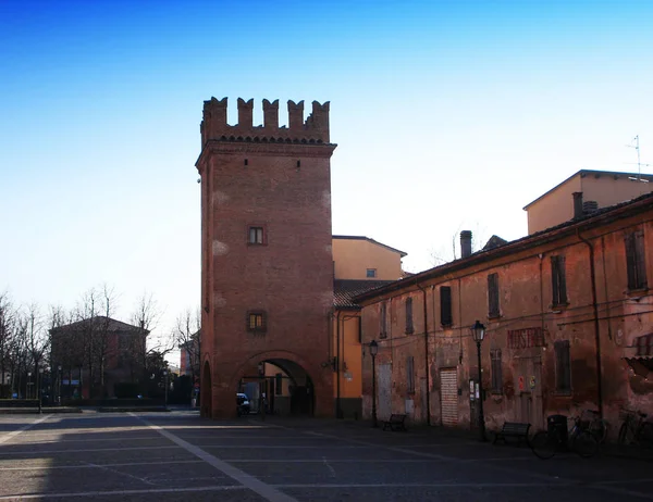 Den Torresotto 1321 Watchtower San Giorgio Piano Bologna Italien — Stockfoto