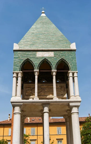 Ortaçağ Glossatory Gemisi Tombe Dei Glossatori Büyük Hukuk Ustaları San — Stok fotoğraf