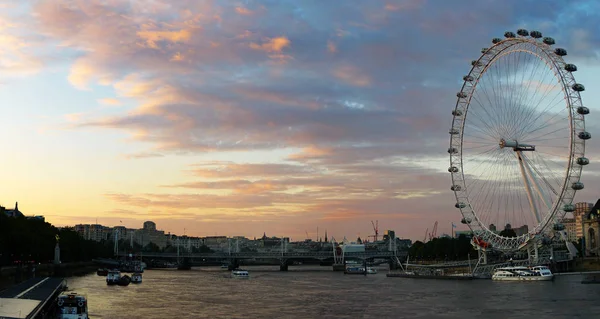 Das Londonauge London England Großbritannien — Stockfoto