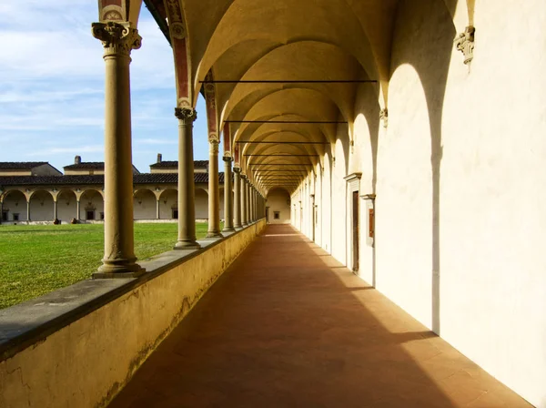 Iglesia Cartuja Florencia Certosa Firenze Florencia Italia — Foto de Stock