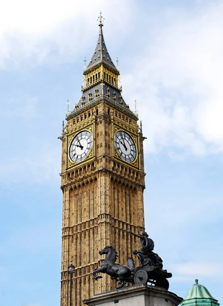 Big Ben Hodinová Věž Londýn Anglie Velká Británie — Stock fotografie