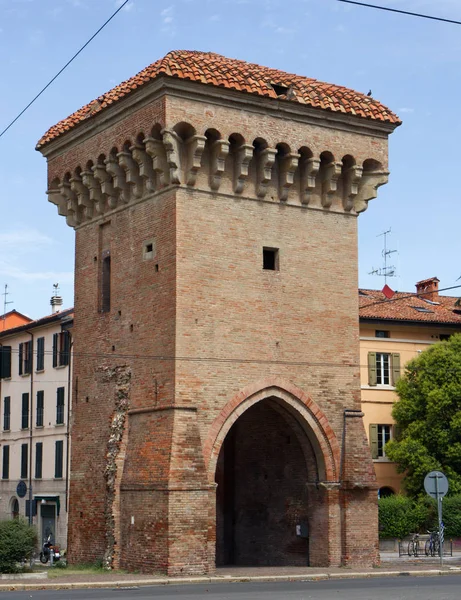 Antigua Puerta Castiglione Bolonia Porta Castiglione Bolonia Emilia Romagna Italia — Foto de Stock