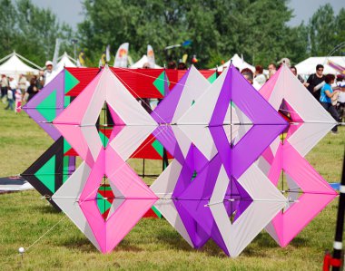 Ferrara / İtalya - 9 Nisan 2009 - Uluslararası Uçurtma Festivali 