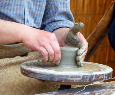 Bologna / İtalya - 4 Mayıs 2014 - Antik ortaçağ eserlerinin canlandırılması, 