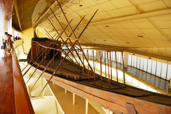 2008年5月7日 古埃及太阳船 胡夫太阳能船 — 图库照片