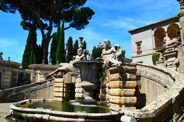 Caprarola Viterbo Lazio Italien Juli 2019 Villa Farnese Palazzo Farnese — Stockfoto